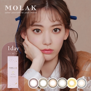 [Contact lenses] MOLAK [10 lenses / 1Box] /Colored Contact Lens 14.2mm Daily Disposal 1Day Disposable<!-- モラク 10枚入り □Contact Lenses□ -->