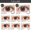 [Contact lenses] ReVIA1day Color [10 lenses / 1Box] / Daily Disposal Colored Contact Lenses<!--レヴィア ワンデー カラー 1箱10枚入 □Contact Lenses□-->