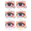 [Contact lenses] MOTECON ULTRA MONTHLY[2 lenses / 1Box] / 1Month Disposable Colored Contact Lenses -6.50～-10.00<!--超モテコン ウルトラマンスリー 高度数 1箱2枚入 □Contact Lenses□-->