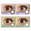 [Contact lenses] DOLCE Natural by ZERU 15mm [10 lenses / 1Box] / Daily Disposal Colored Contact Lenses<!--ドルチェ ナチュラル by ゼル 15mm 1箱10枚入 □Contact Lenses□-->